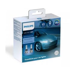 Λάμπες Philips H11 Ultinon Essential Led 12V 24V 24W 6500K 2τμχ 11362UE2X2