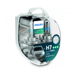 Λάμπες Philips H7 X-treme Vision Pro150 12V 55W Έως 150% Περισσ.Φως 12972XVPS2