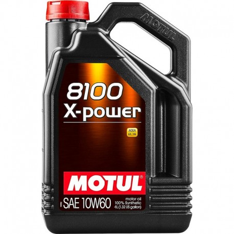 Λιπαντικό Κινητήρα Motul 8100 X-Power 10W60 4lt