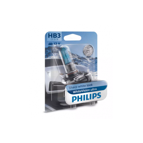 Λάμπα Philips HB3 White Vision Ultra 12V 60W 3800K 9005WVUB1