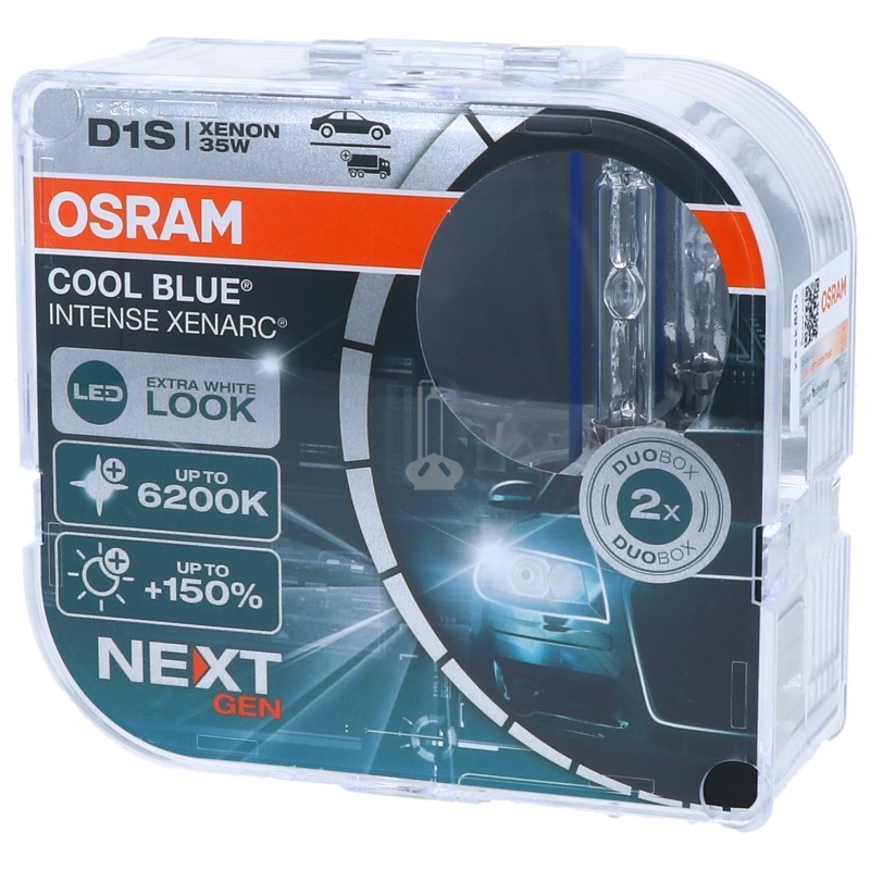 Osram D1S 66140CBN Xenarc COOL BLUE Intense (NEXT GEN) au meilleur prix sur