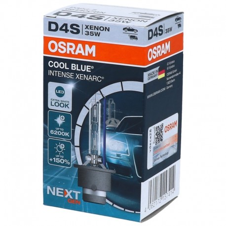 Λάμπα Osram D4S 35W Xenarc Cool Blue Intense Next Gen +150% Περισσότερο Φως 6200K 1τμχ 66440CBN