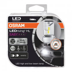 Λάμπες Osram LEDriving HL EASY H4/H19 12V 19W 6500K 64193DWESY-HCB