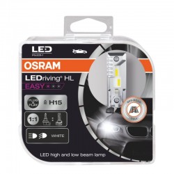 Λάμπες Osram LEDriving HL EASY H15 12V 16W 6500K 64176DWESY-HCB