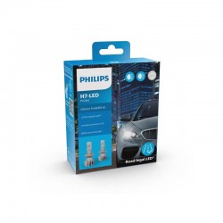 Λάμπες Philips H7 Ultinon Pro6000 Led 12V 15W 2τμχ +230% Περισσ.Φως 11972U6000X2