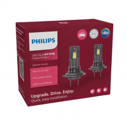 Λάμπες Philips H7/H18 Ultinon Access Led 12V 16W 6000K 2τμχ 11972U2500C2