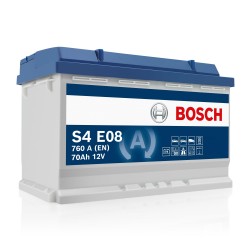Μπαταρία Αυτοκινήτου Bosch S4E08 12V 70Ah 760A - EFB-START.STOP
