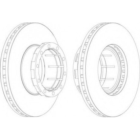 Σετ Δισκόπλακες FERODO FCR114A