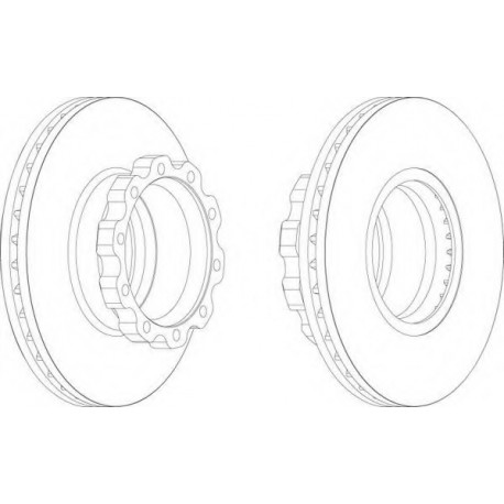 Σετ Δισκόπλακες FERODO FCR160A