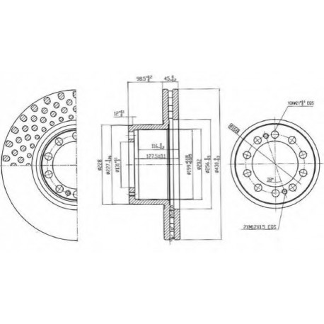 Σετ Δισκόπλακες FERODO FCR323A