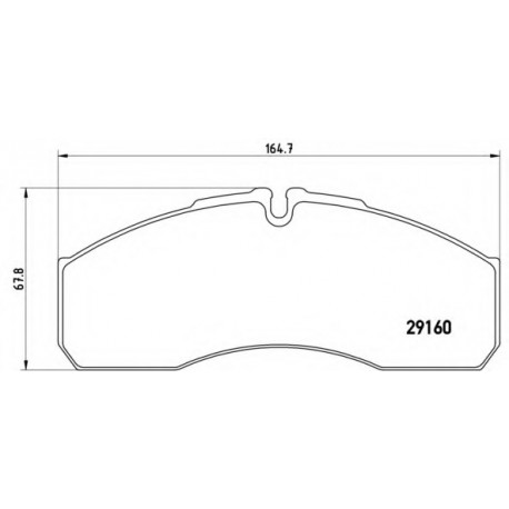 Σετ Τακάκια BREMBO PA6022