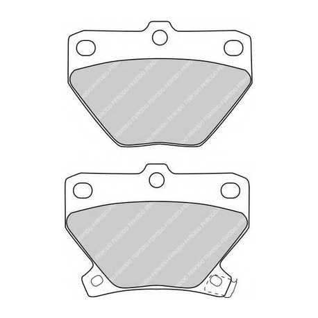Σετ Τακάκια FERODO FDB1395