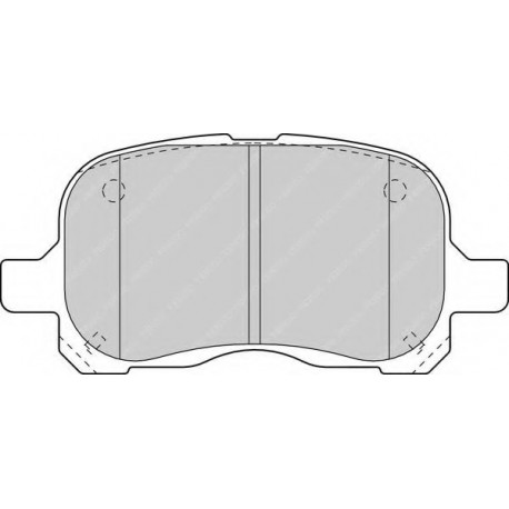 Σετ Τακάκια FERODO FDB1458