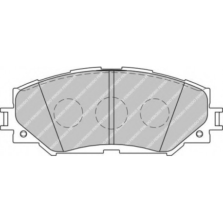 Σετ Τακάκια FERODO FDB1891