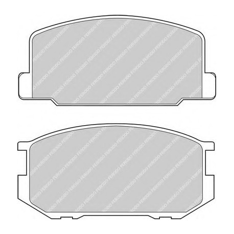 Σετ Τακάκια FERODO FDB322