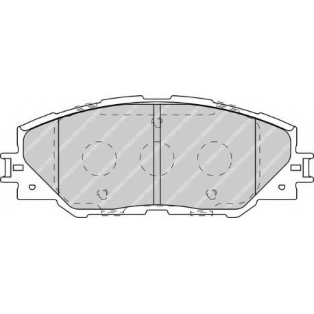 Σετ Τακάκια FERODO FDB4136