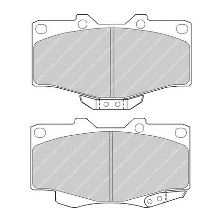 Σετ Τακάκια FERODO FDB797