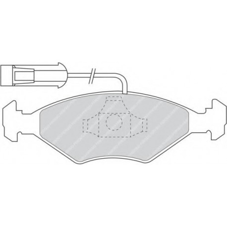 Σετ Τακάκια FERODO FDB912