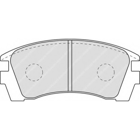 Σετ Τακάκια FERODO FDB940