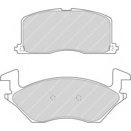 Σετ Τακάκια FERODO FDB943
