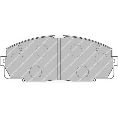 Σετ Τακάκια FERODO FVR1884