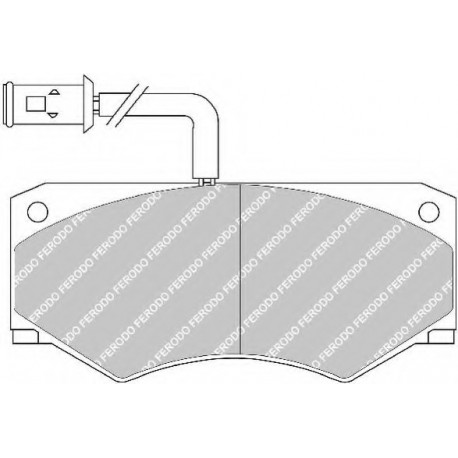 Σετ Τακάκια FERODO FVR709