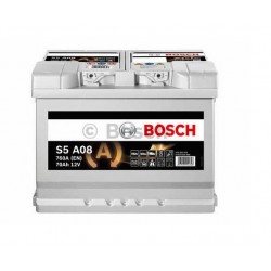 Μπαταρία Αυτοκινήτου Bosch S5A08 12V 70Ah 760A - AGM -START.STOP 