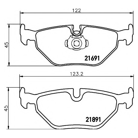 Σετ Τακάκια PAGID T1104