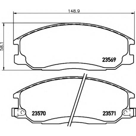 Σετ Τακάκια PAGID T1307