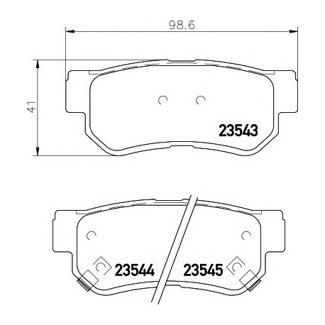 Σετ Τακάκια PAGID T1305