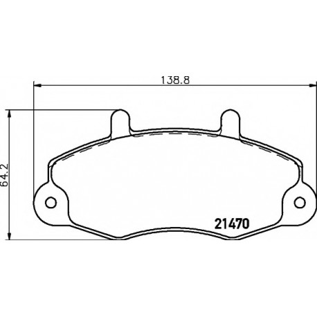 Σετ Τακάκια PAGID T0389