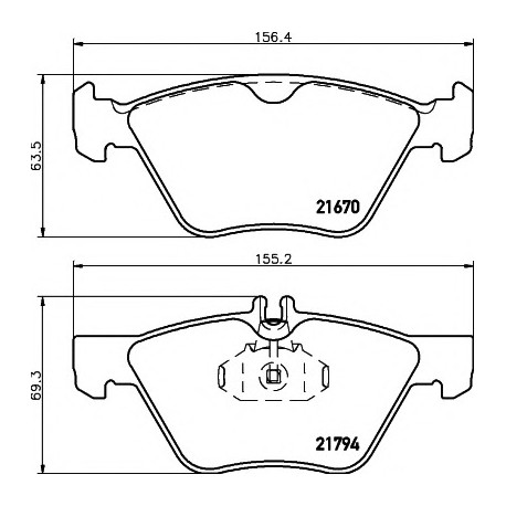 Σετ Τακάκια PAGID T1092