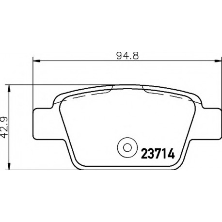 Σετ Τακάκια PAGID T5165