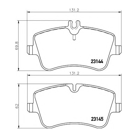 Σετ Τακάκια PAGID T5112