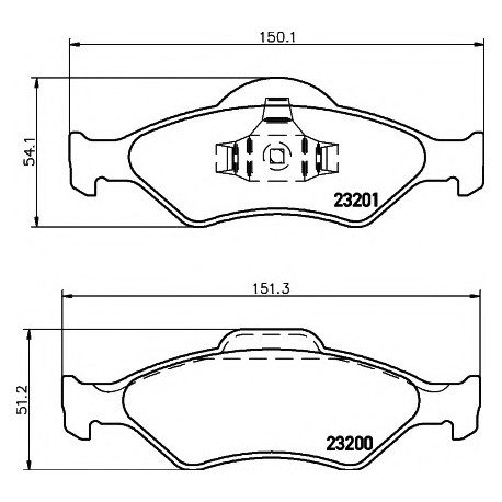 Σετ Τακάκια PAGID T1192
