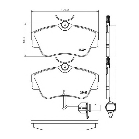 Σετ Τακάκια PAGID T5140