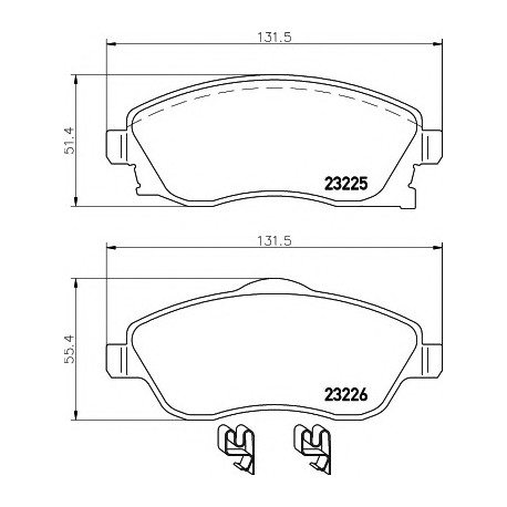 Σετ Τακάκια PAGID T5128