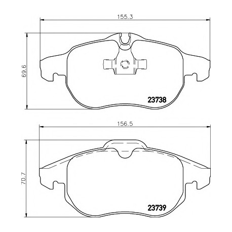 Σετ Τακάκια PAGID T1234