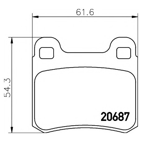 Σετ Τακάκια PAGID T1010