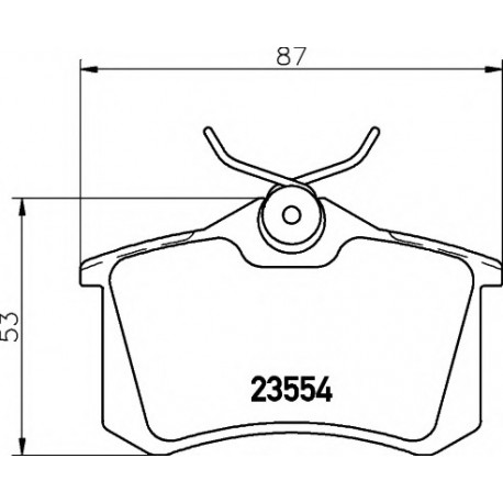 Σετ Τακάκια PAGID T5022