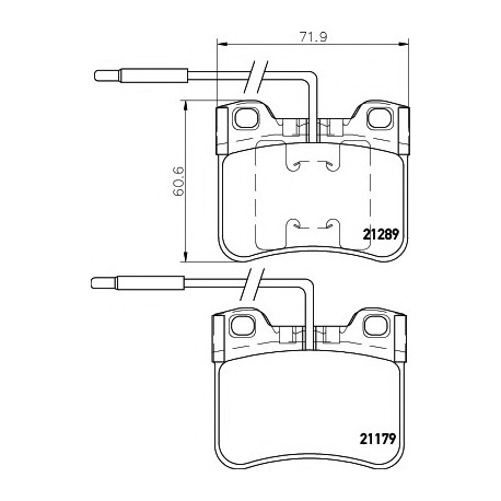 Σετ Τακάκια PAGID T1090
