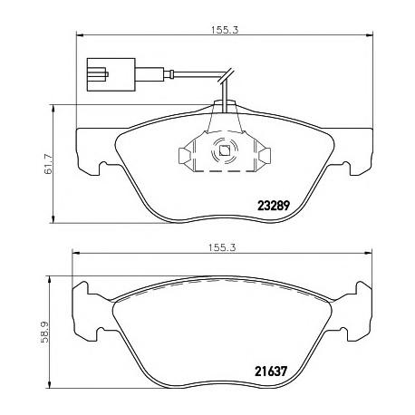 Σετ Τακάκια PAGID T1099