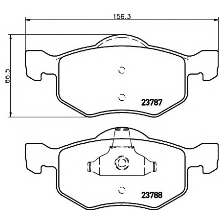 Σετ Τακάκια PAGID T1322