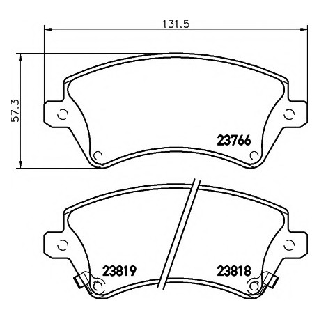 Σετ Τακάκια PAGID T3120