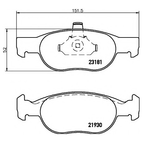 Σετ Τακάκια PAGID T1151