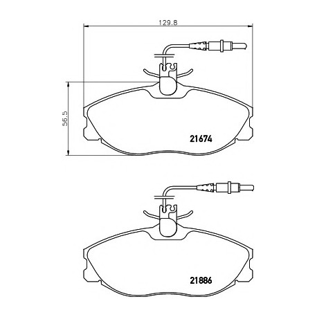 Σετ Τακάκια PAGID T5092