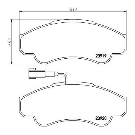 Σετ Τακάκια PAGID T1355