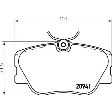 Σετ Τακάκια PAGID T5005
