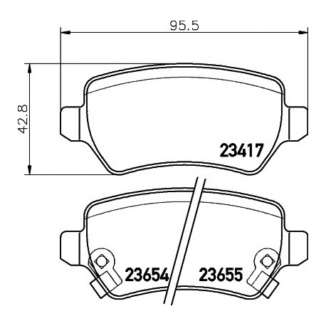 Σετ Τακάκια PAGID T5158