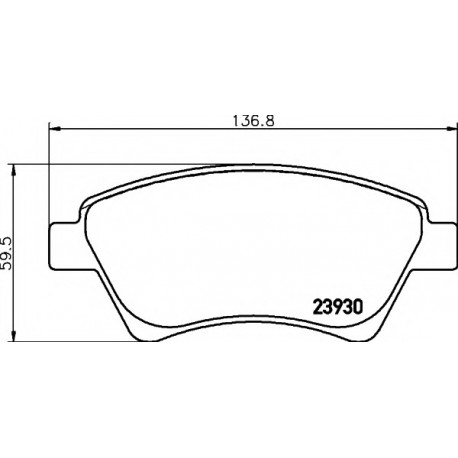 Σετ Τακάκια PAGID T1373